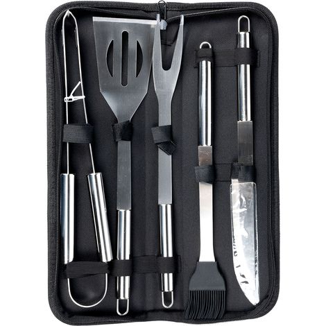Accesorios Curron: Cubiertos para barbacoa en estuche (1/5)