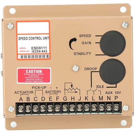 ESD5111 Generator Elektronischer Motordrehzahlregler Einstellbare Motordrehzahlreglerplatine (1/5)