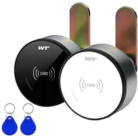 Mini capteur de carte à puce RFID 1356 MHz intelligent pour serrure de porte ou de tiroir d'armoire (petit format) (1/5)