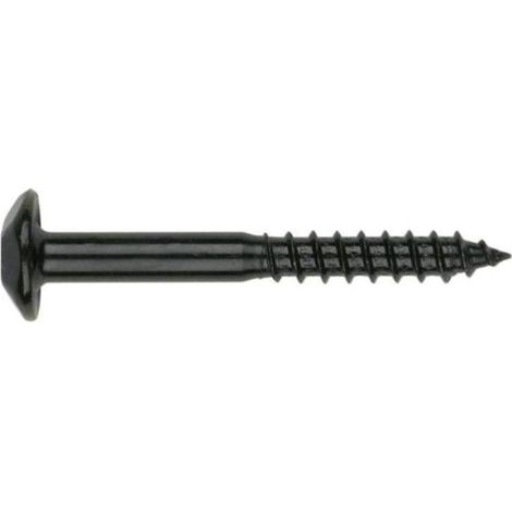 Tornillo Inviolable 07X060Mm Cabeza Redonda Negro Index 100 Pz