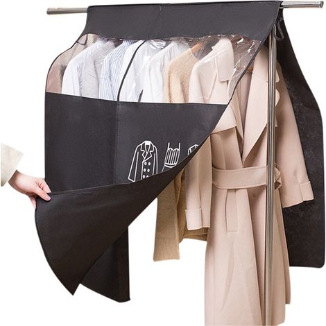 Housses anti-poussière non tissées pour vêtements, cintres, rangement pour la maison (1/5)