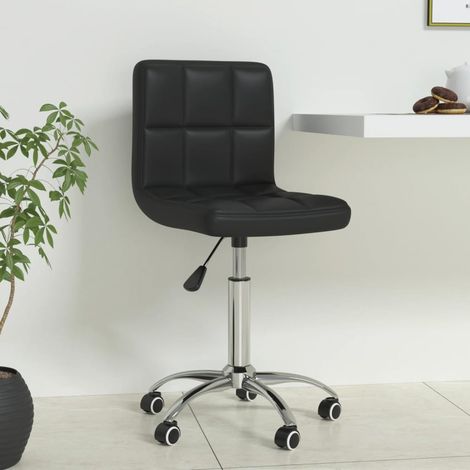 Chaise de bureau pivotante Fauteuil gamer - Chaise d'ordinateur Noir Similicuir BonneVie-63171 (1/5)
