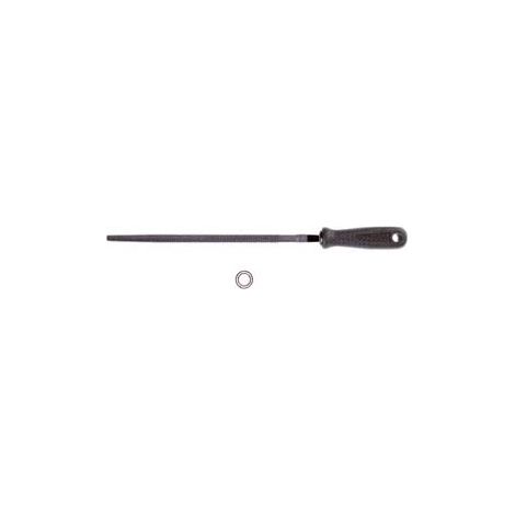RASPE CABINET TONDE CON MANICO PLASTICA- - 10 mm.250  taglio bastardo - 2 pezzi