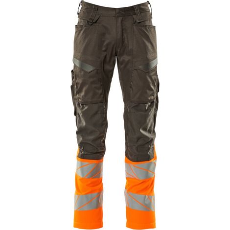 Mascot Accelerate Safe Hose mit Knietaschen 19679-236-1814 Gr. 76C47 dunkelanthrazit/hi-vis orange (1/4)