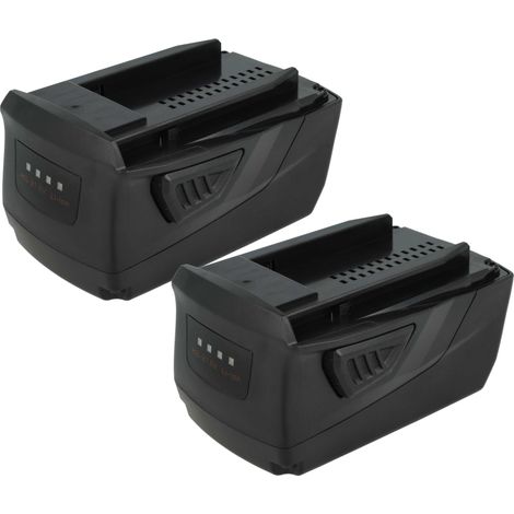 vhbw 2x Battery Replacement for 2018498, 2136393, 2136395, 2183185, B22, B22/1.6, B22/2.6, 426176 for Power Tools (5000 mAh, Li-Ion, 21.6 V)