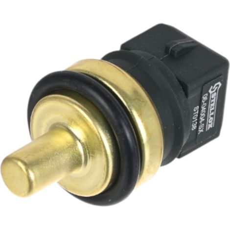 Sensor de temperatura del refrigerante Stellox 06-04004-SX - con junta/con juego de juntas - 12V - Conector de 4 pines - Para turismos y vehículos comerciales (1/5)