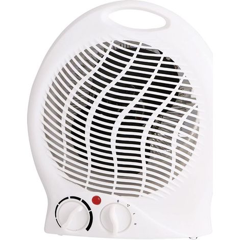 Radiateur Soufflant 3 Niveaux Chauffage 2000W Compact Puissant Protection Surchauffe et Basculement - (1/4)