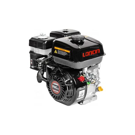 Motore per compattatore Loncin G200F-A-M, albero orizzontale 20 mm, 6,5 CV, ORIGINALE (1/5)