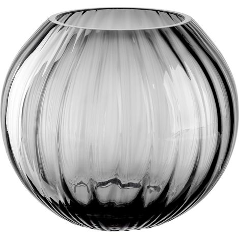 Vase sphérique en verre Gris 13 cm (1/5)
