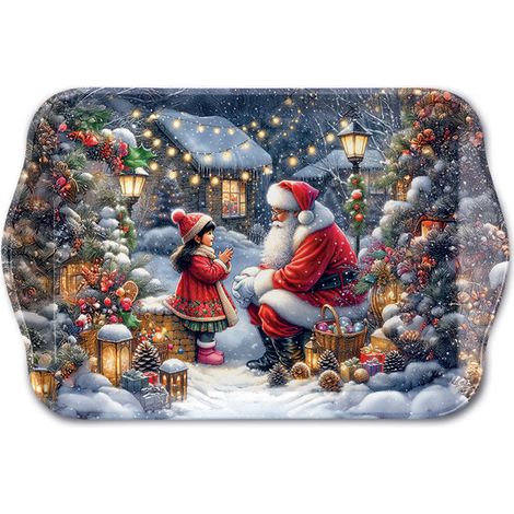 Mini plateau de Noël rencontre avec le Père Noël (1/2)