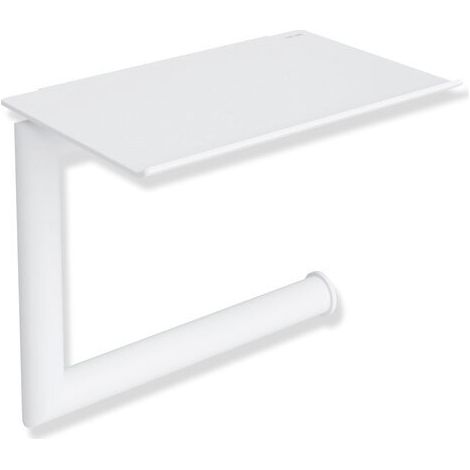 HEWI 162.21.11060 DX Porte-papier WC avec tablette (1/3)