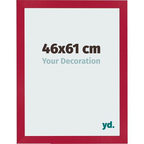 yd. - Cadre photo 46x61 - Rouge - MDF - Bologna (1/5)