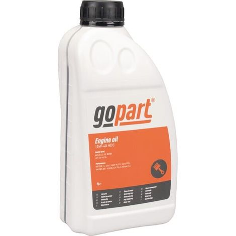 Aceite motor 15W-40 HDC 1L GOPART 104001GP