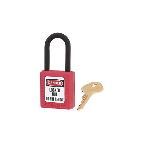 Cadenas de consignation rouge anse 38mm-406KARED (carton de 36 pieces) - Master Lock