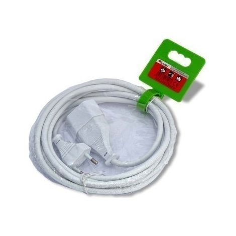 Prolongador 2X1 Blanco 10A Famatel 3 Mt
