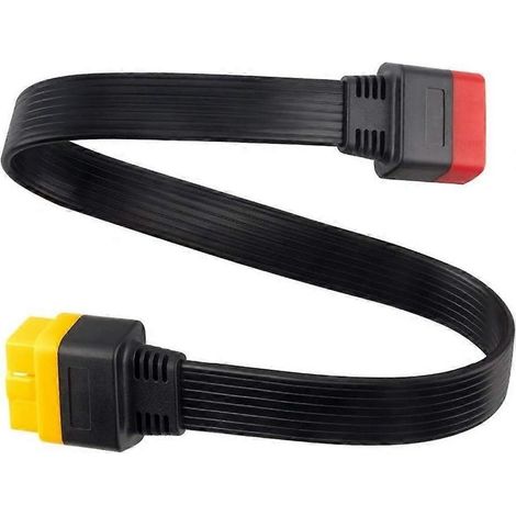 Adaptateur de câble d'extension universel de diagnostic OBD II OBD2 16 broches mâle vers femelle CERRXIAN (13 cm/5,11 pouces) (1/5)