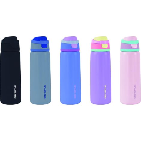1 Pezzo Borraccia Termica con Beccuccio Frisby 500 ml 5 Colori
