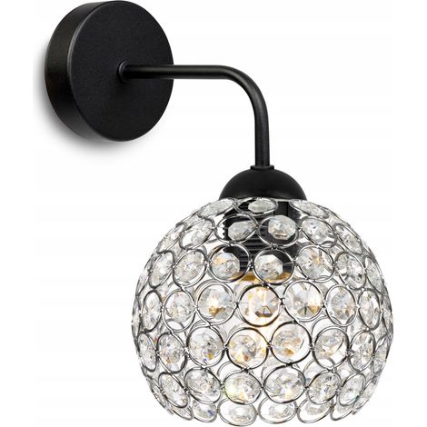 Moderne, elegante Chrom-Kristall-Lampe (1/5)