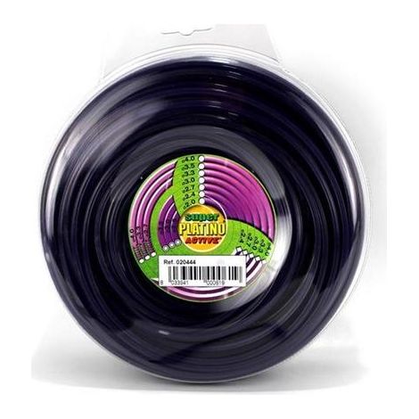 FILO NYLON "PLATINO" TONDO VIOLA PER DECESPUGLIATORI - ø mm.2,4 - blister mt.15 (1/2)