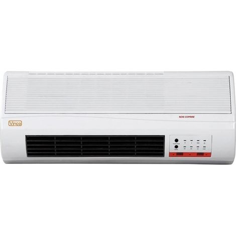 Vinco Split Termoconvettore da parete con telecomando 1000-2000w 70328