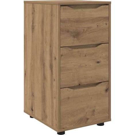 Aufbewahrungsschrank Artisan-Eiche 40 x 48 x 81 cm vidaXL