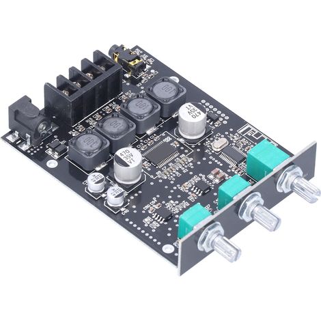 Verstärkerplatine 50W+50W Audio-Stereo-Modul mit Bass- und Höhenregelung, Bluetooth und AUX-Eingang – Set-Kit (1/5)