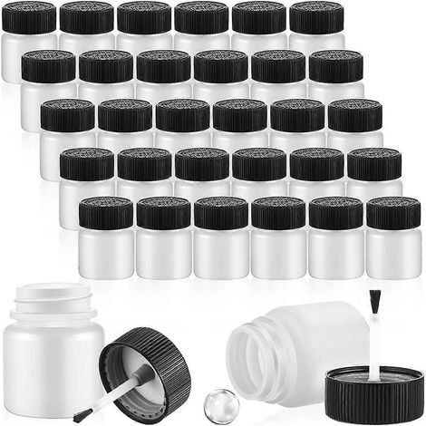 120 flacons de peinture de retouche de 30 ml, récipients vides pour peinture de retouche. (1/5)