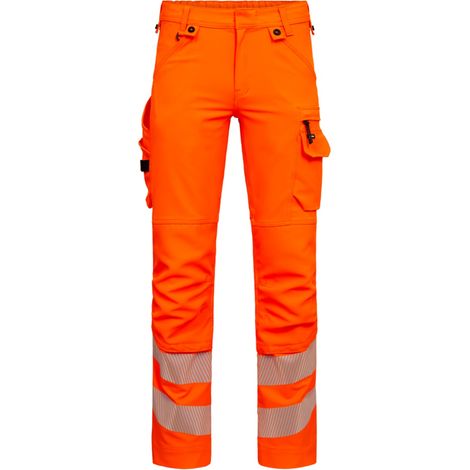 ENGEL Warnschutzhose mit 4-Wege-Stretch 2345-124-10 Gr. 50 hi-vis orange