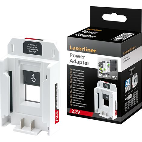 Laserliner PowerAdapter für 18 V Hilti Akkusystem (1/3)