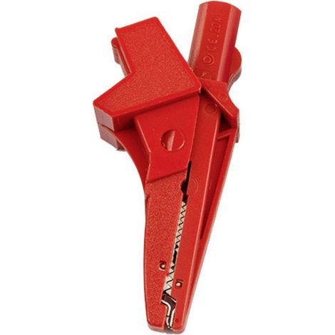 HT Instruments 5004-IECR Spina a banana 1003150 Presa a banana, Presa 4mm, Connettore 4 mm, Morsetto a coccodrillo CAT (1/2)