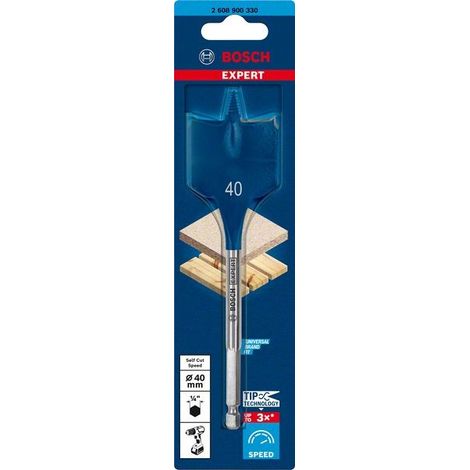 Bosch EXPERT Self Cut Speed Flachfräsbohrer, 40 x 152 mm