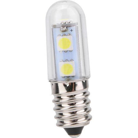 Jeffergarden Ampoules LED blanches 220V 1.5W E14, lampe mas pour réfrigérateur, hotte de cuisine, Machine à coudre-DOU