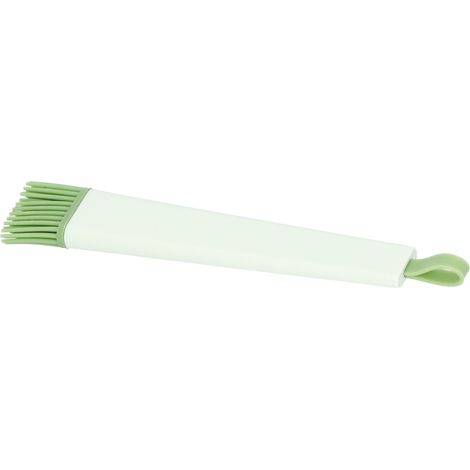Pinceau à huile en silicone pour la pâtisserie et les grillades, outil de cuisine, pinceau à huile, pinceau à huile en silicone alimentaire, vert (1/5)