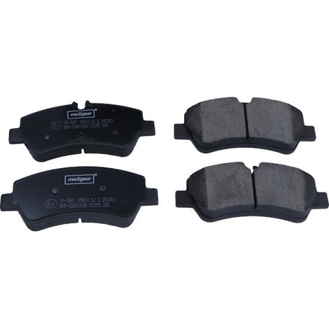 Kit de plaquettes de frein, frein à disque MAXGEAR 19-3667 FORD 1916327 2006029 (1/2)