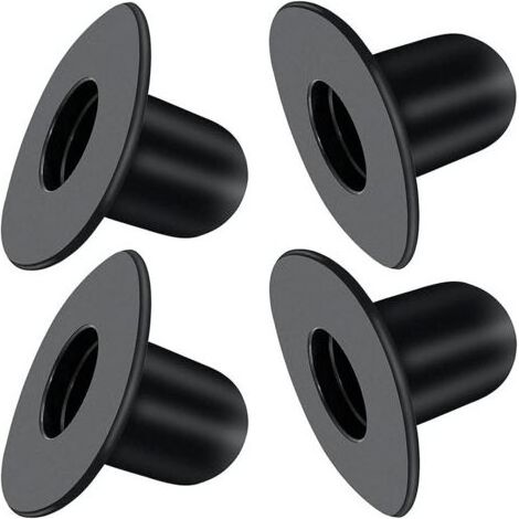 4 Pièces Bouchon de Piscine, Noir Bouchons de Fond de Rechange, pour Piscines Hors Sol (1/5)