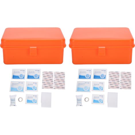 Kit de 2 bandages triangulaires en gaze pour les premiers secours, boîte à outils pour le traitement des plaies liées aux blessures sportives (1/5)