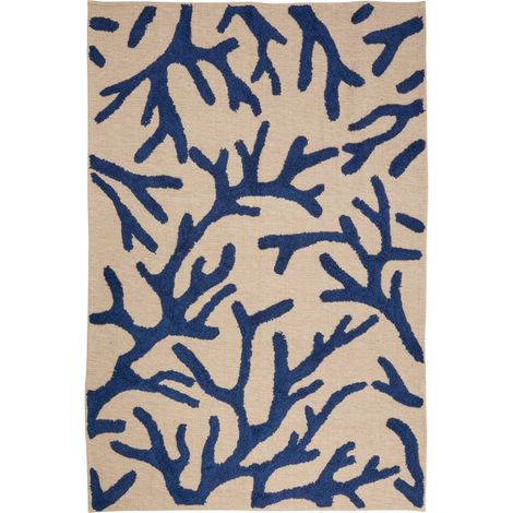 Tappeto oceania 120x170cm blu - Atmosphera créateur d'intérieur
