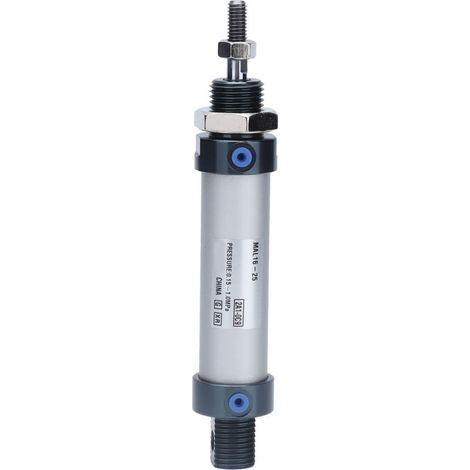 Mini-Doppelwirkungs-Pneumatikzylinder, Einzelkolben, Aluminiumlegierung MAL16-25 (1/5)