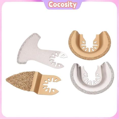 Cocosity Lames de scie oscillantes Kit multi-outils Kit D'outils Multiples de Lames de Scie Oscillantes 4 Pièces, bricolage scie (1/5)