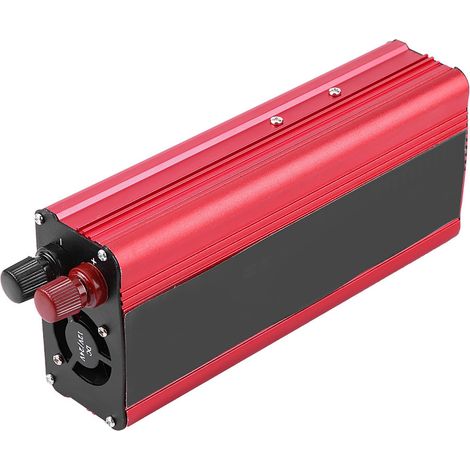Convertisseur 2000W Onduleur Voiture USB DC 12V/24V vers AC 220V Onde Sinusoïdale Modifiée Prise Chargeur (1/5)