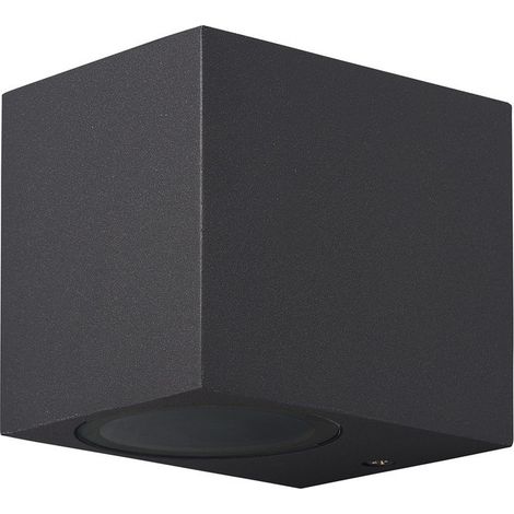 Inspired Mantra - Kandanchu - Applique murale carrée, 1 x GU10, IP54, anthracite (1/3)
