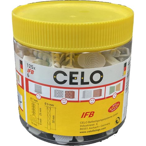 CELO bote 250 uds taco brida 6 gris 9 96expifs apolo , Bote 250 Uds Taco Brida 6 Gris 9 96Expifs de la marca Celo.