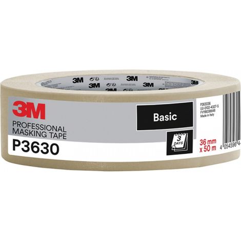 Rotolo di nastro per pittori kreep 36mm x 50mt p3630 3m