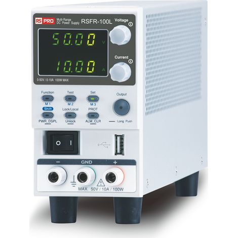 Alimentation de laboratoire, 0 50V, 10A, 1 sortie 100W ( Prix pour 1 ) (1/3)