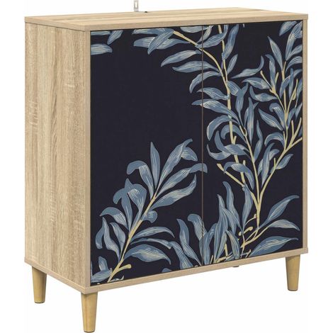 Credenza DOKKUM Sonoma 69 x 33 x 75 cm Legno ingegnerizzato vidaXL