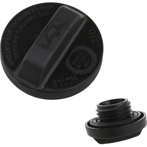 Bouchon de remplissage d'huile moteur compatible avec Honda Civic 01-11, Accord 08-13 et CR-V 02-11 (référence 15610-p5g-000). (1/3)