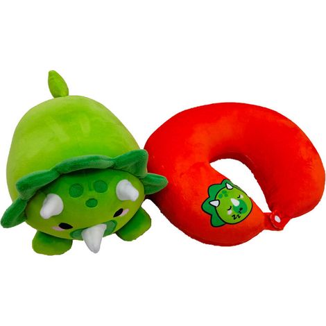 Almohada viaje + peluche Swapseazzz Dinosaurio Adorasaurs