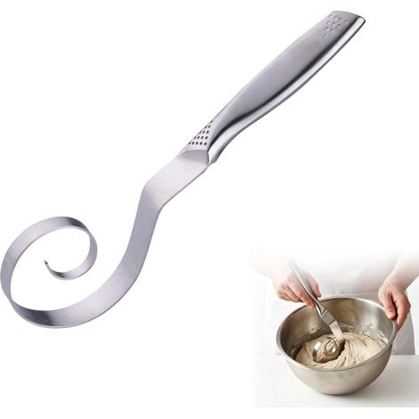 Fouet Danois pour Pain 25cm en Acier Inoxydable pour Patisseries (1/5)