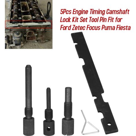 Kit de bloqueo del árbol de levas de distribución del motor, herramienta de repuesto para Ford Zetec Focus Puma Fiesta