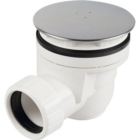 PILETTA DOCCIA SIFONATA - PP INOX 1"1/2 - 2 pezzi